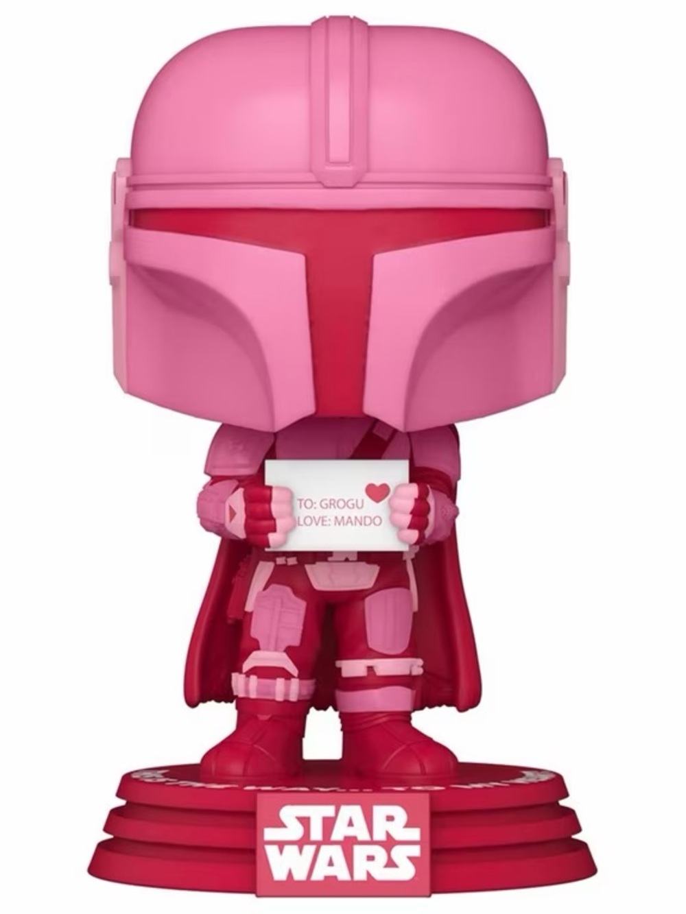 Funko Pop Star Wars Valentines The Mandalorian 495